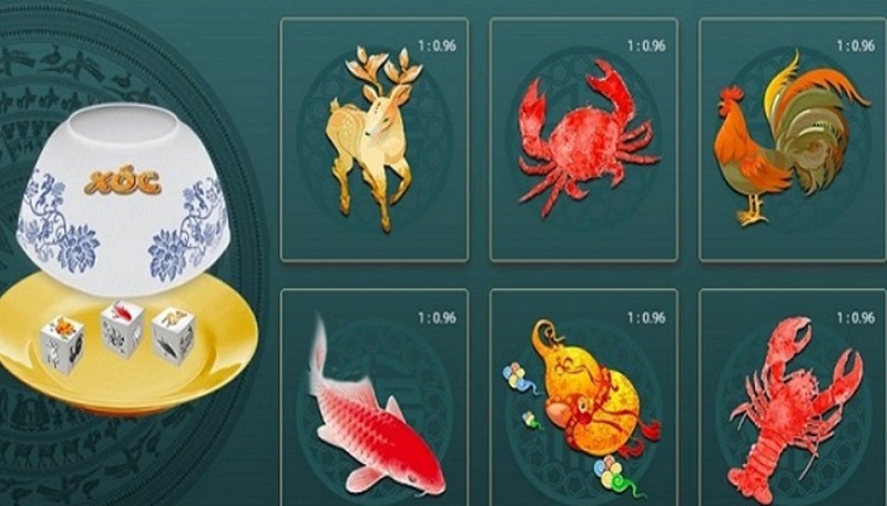 Luật chơi bầu cua tôm cá tại 79king 